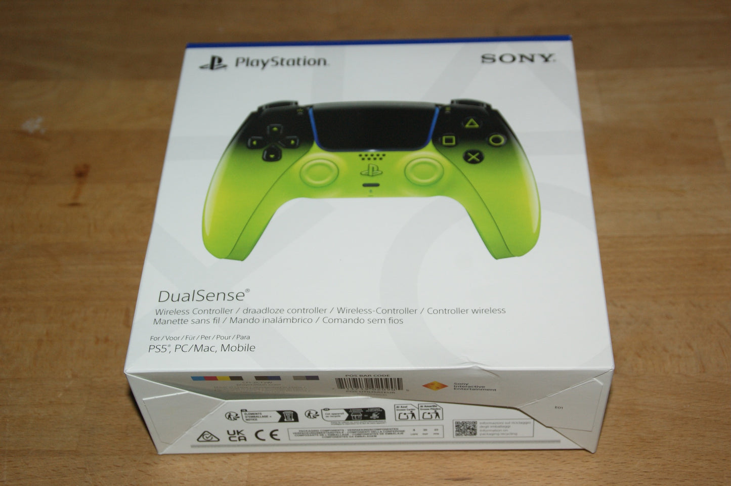 Playstation5 DualSense Draadloze controller Remix Green