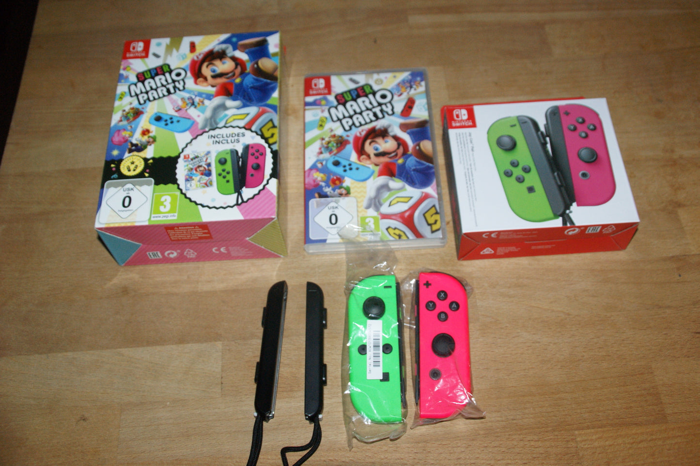 Super Mario Party + Joy-Con Controllers