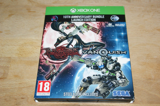 Bayonetta + Vanquish 10th Anniversary Bundle + Steelcase hoes