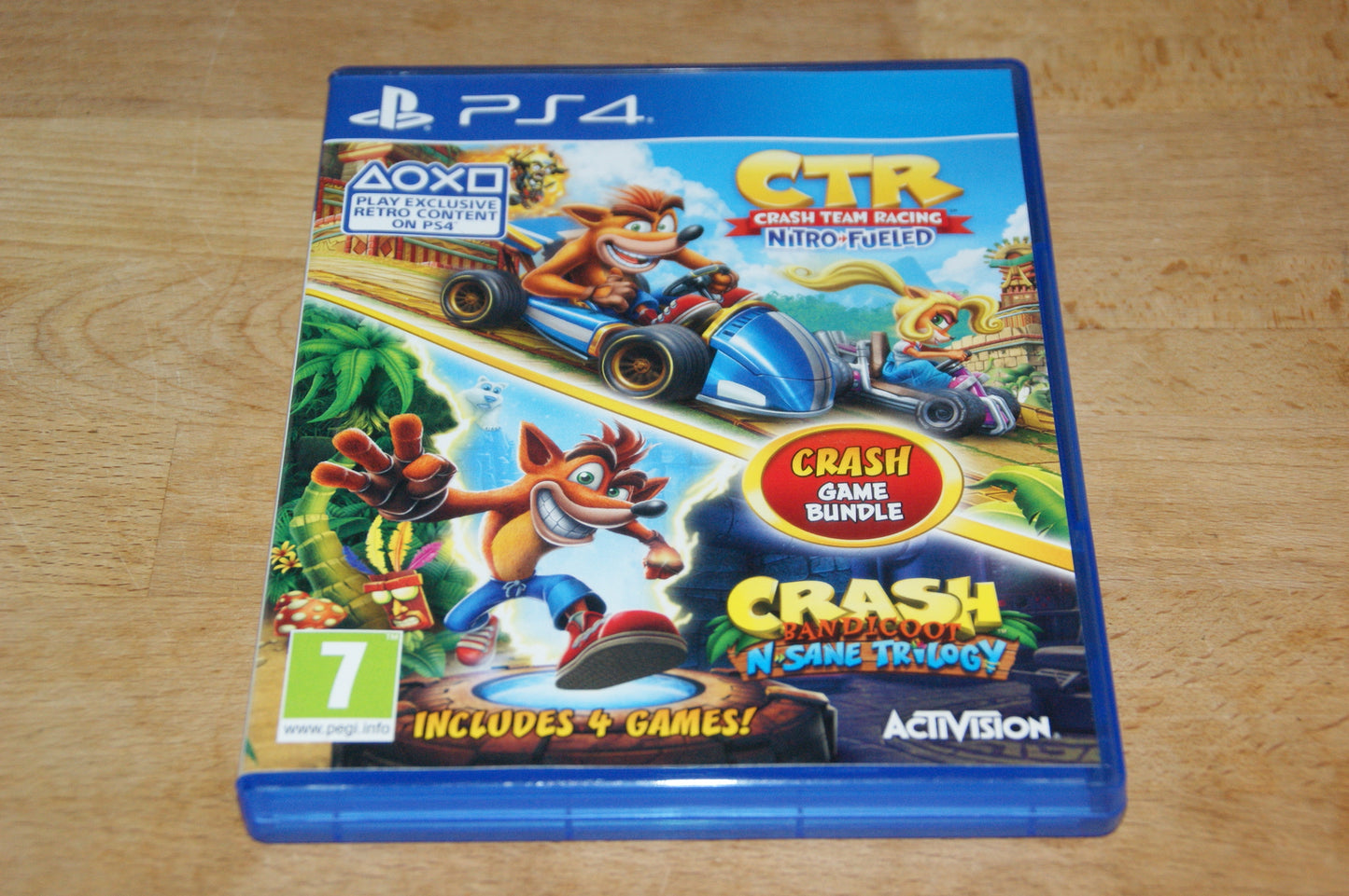 Crash Game Bundle (CTR + Crash N-Sane Trilogy)