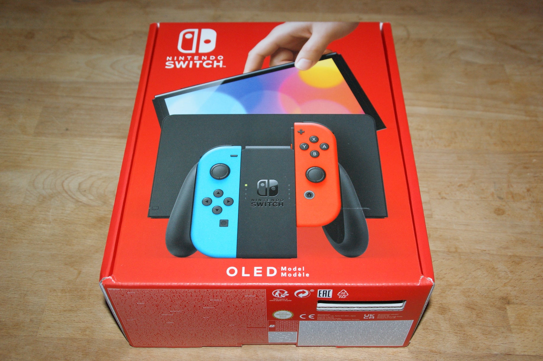 Nintendo Switch Console OLED Blauw/Rood JamesGamesNL