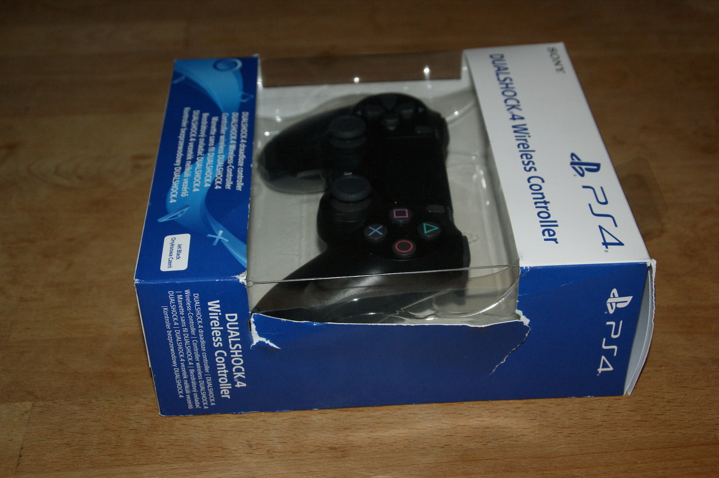 Playstation4 Dualshock 4 Remote Controller V2 Jet Black