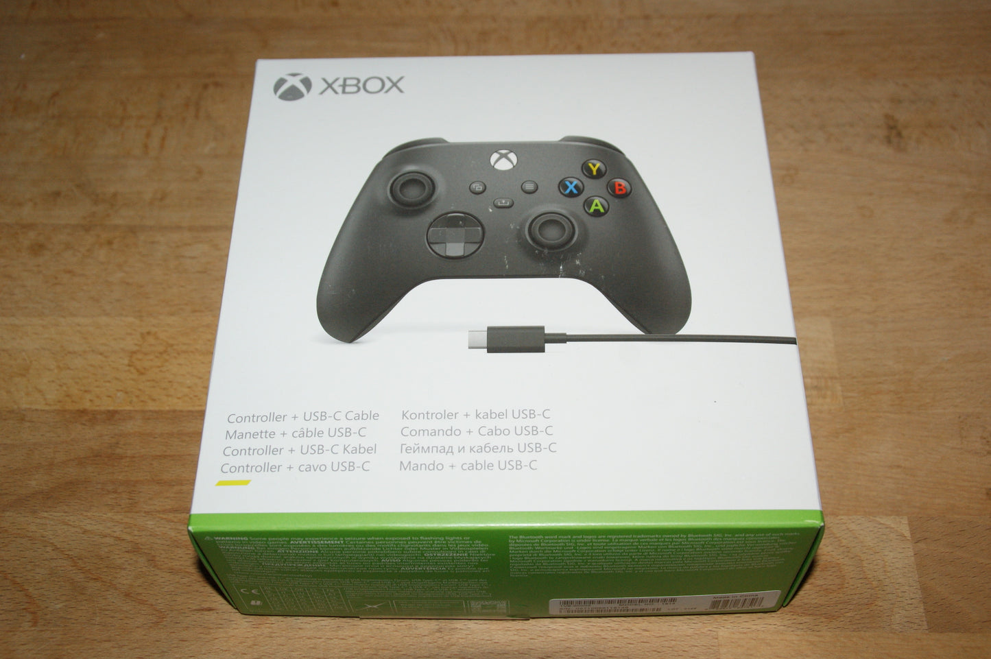 Xbox Wireless controller Carbon Black + USB-C kabel