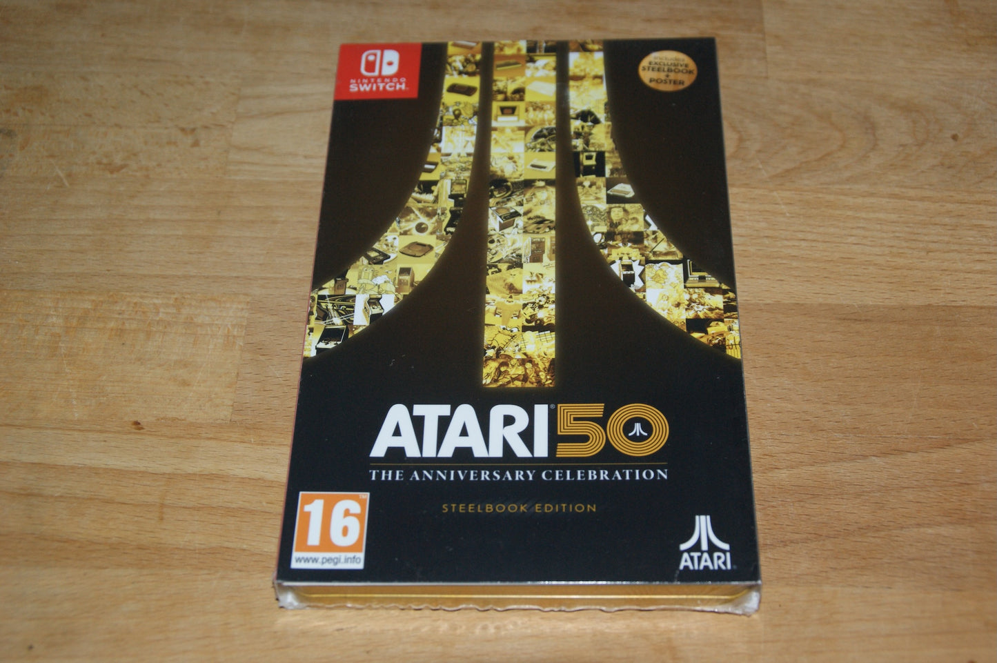 Atari 50 the Anniversary Celebration Steelbook Edition