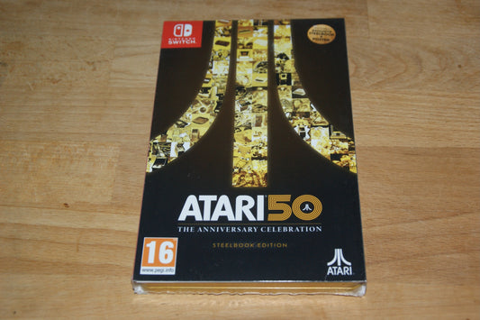 Atari 50 the Anniversary Celebration Steelbook Edition