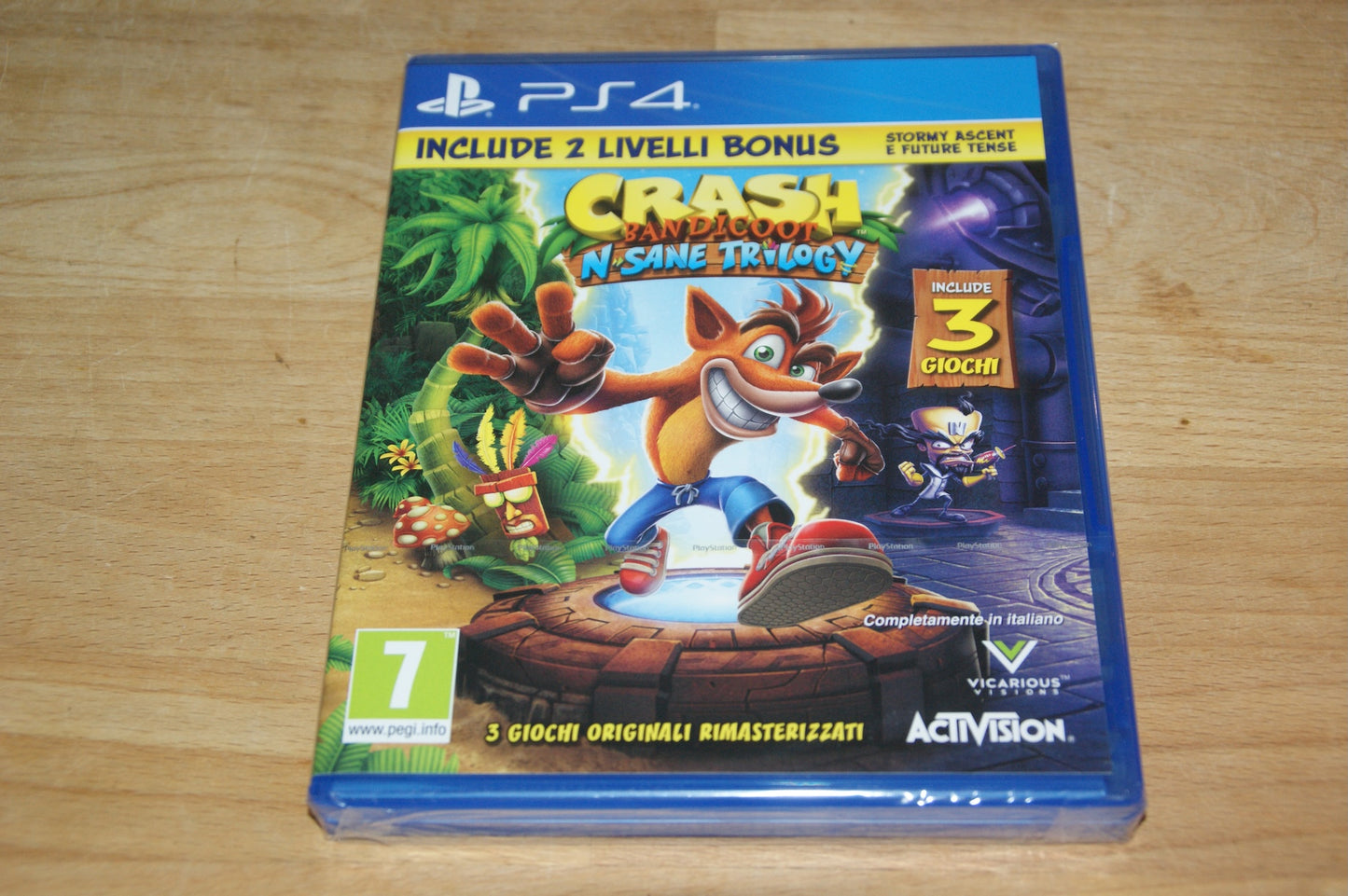 Crash Bandicoot N-Sane Trilogy + 2 Bonus Levels