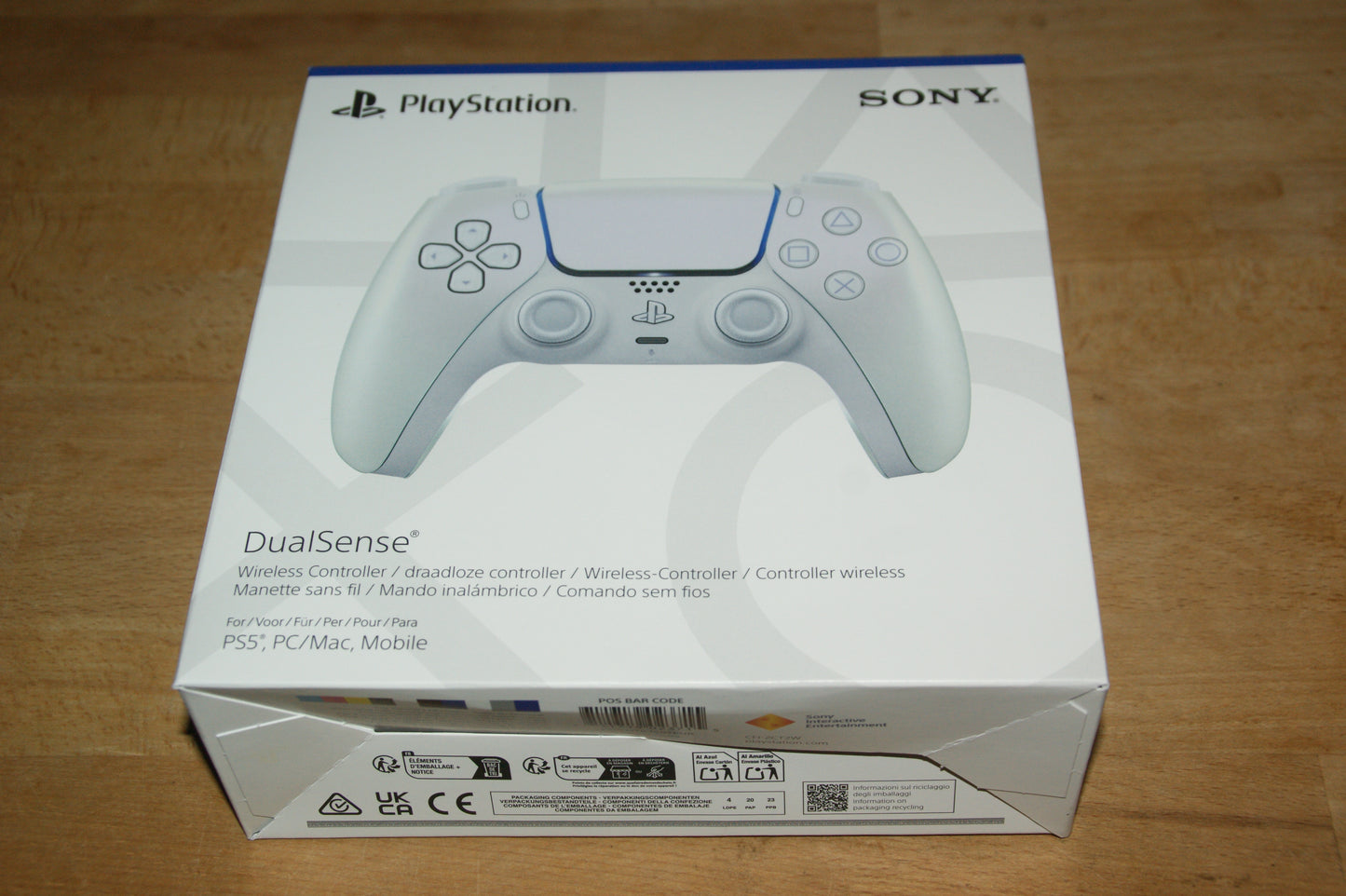 Playstation5 DualSense Draadloze controller Chroma Pearl