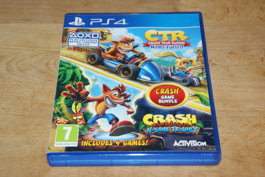 Crash Game Bundle (CTR + Crash N-Sane Trilogy)