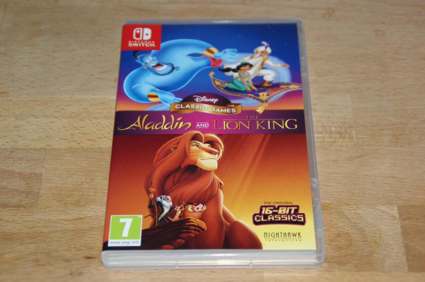 Disney Classic Games Aladdin and the Lion King