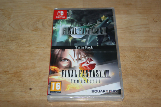 Final Fantasy VII & Final Fantasy VIII Remastered Twin Pack