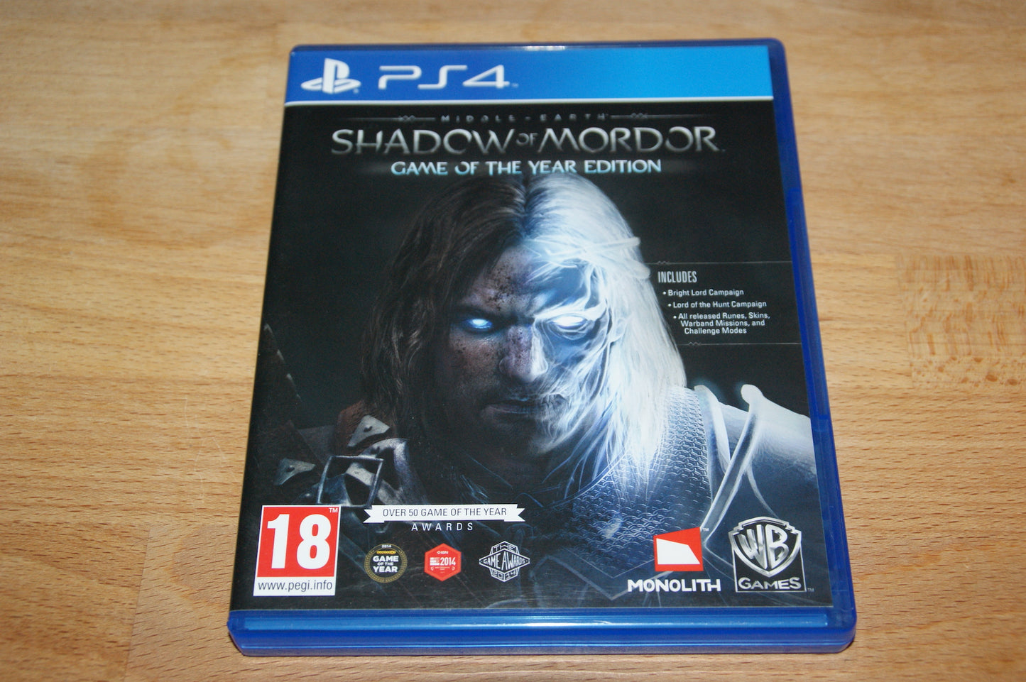 Middle-Earth Shadow of Mordor Game of the Year Edition