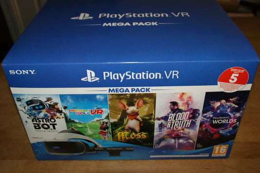 PlayStation VR Bril Mega Pack III + Camera + 5 Games