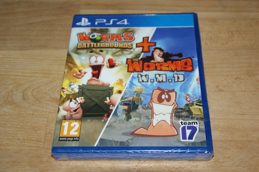 Worms Battlegrounds + Worms W.M.D. Double Pack